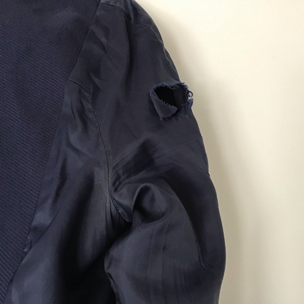 Max Studio one button, fully lined blazer with fr… - image 7